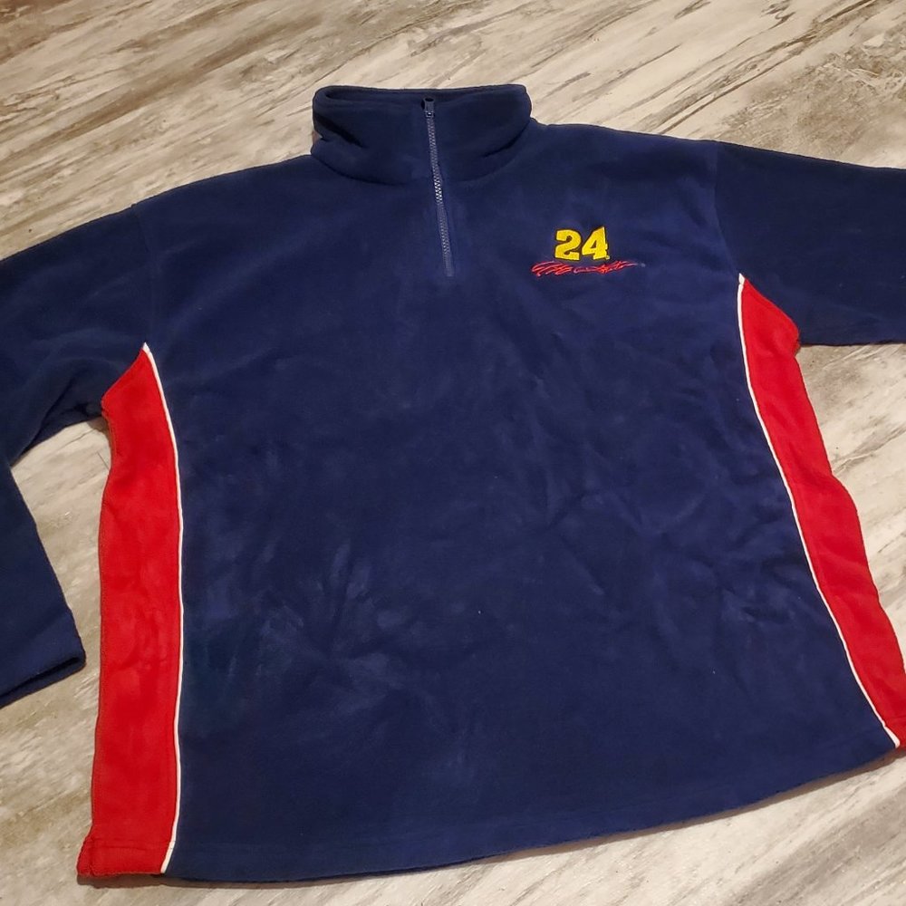 Vintage Winners Circle Jeff Gordon quarter zip sweater